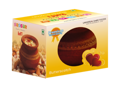 Butterscotch Fantasy Matka Kulfi