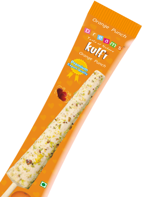 Orange Punch Stick Kulfi